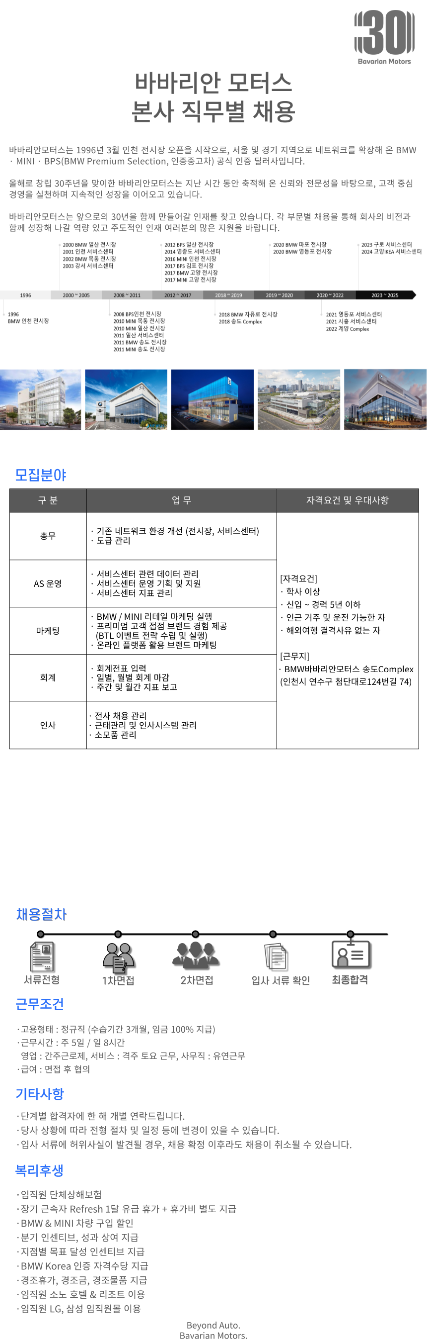 바바리안모터스 바바리안 모터스 본사 직무별 채용 채용공고